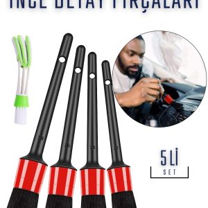 Zhltools Araç Detay Temizlik Fırça Seti 5 Parça ZT164
