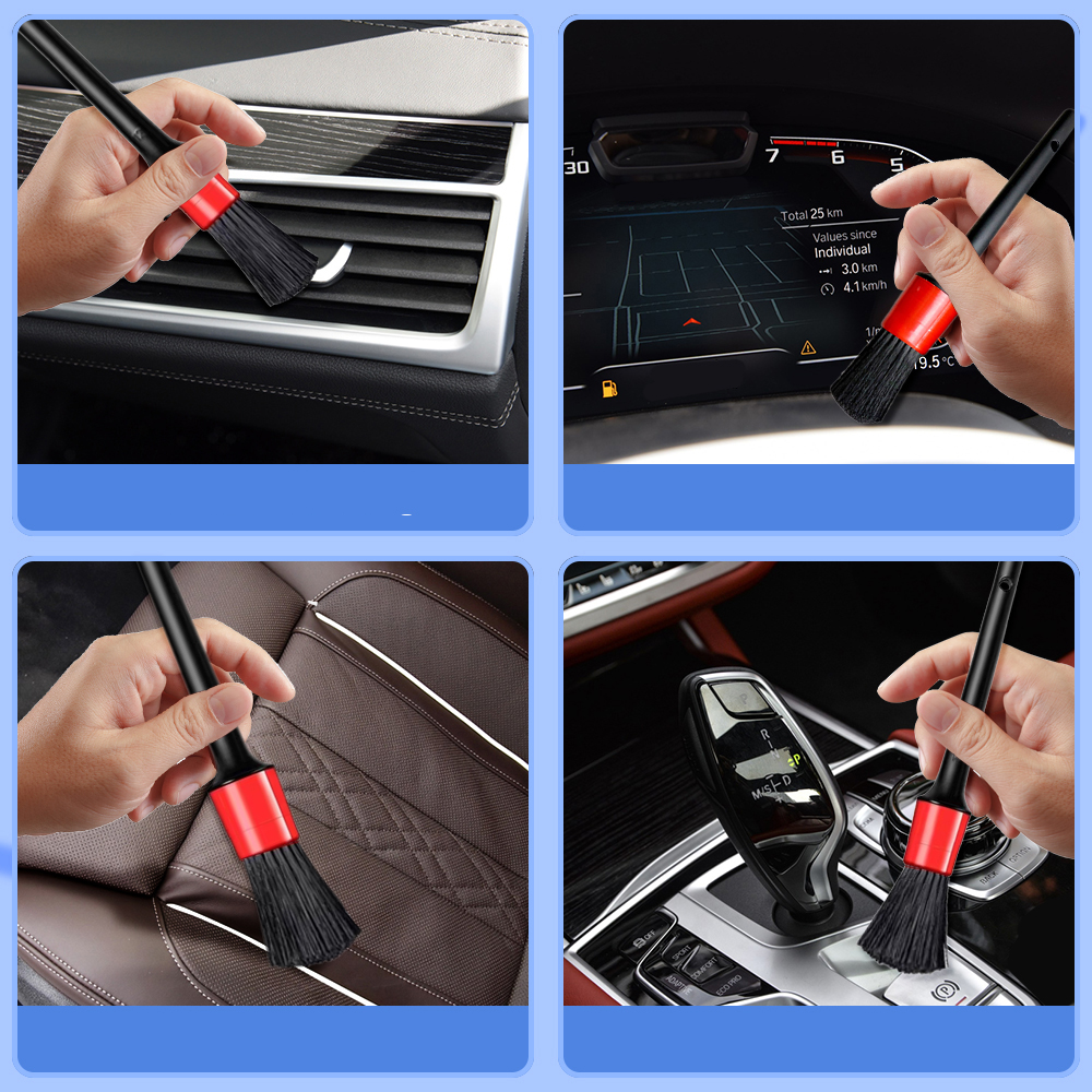Zhltools Araç Detay Temizlik Fırça Seti 5 Parça ZT164 - Görsel 3