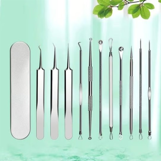 Zhltools 11 Parça Siyah Nokta Temizleyici Cilt Bakım Komedon Seti Kutulu - Görsel 3