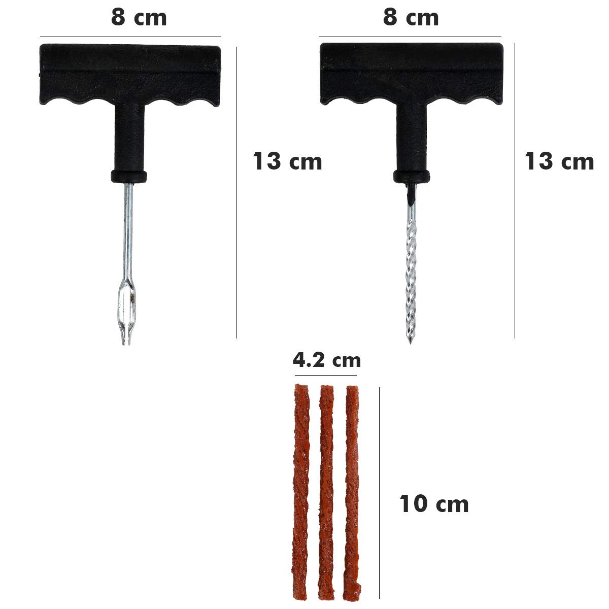 Zhltools 6 Parça Lastik Tamir Kiti - Görsel 4