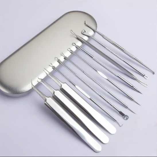 Zhltools 11 Parça Siyah Nokta Temizleyici Cilt Bakım Komedon Seti Kutulu - Görsel 5