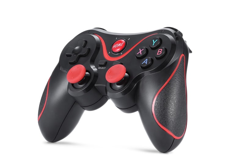 Mi Box Uyumlu Android İos Pc Bluetooth Gamepad Oyun Kumandası Şarjlı