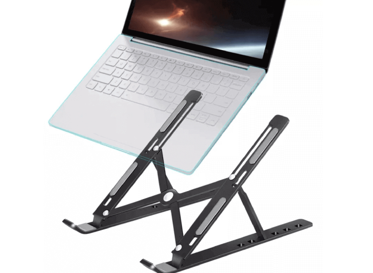 Zhltools Ayarlanabilir Laptop Standı ZHL-221 Siyah - Görsel 4
