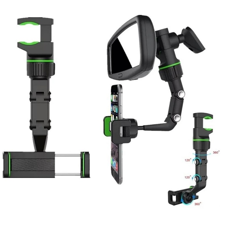 Zhltools Dikiz Aynası Telefon Tutucu Araç İçi Telefon Tutucu - Görsel 4