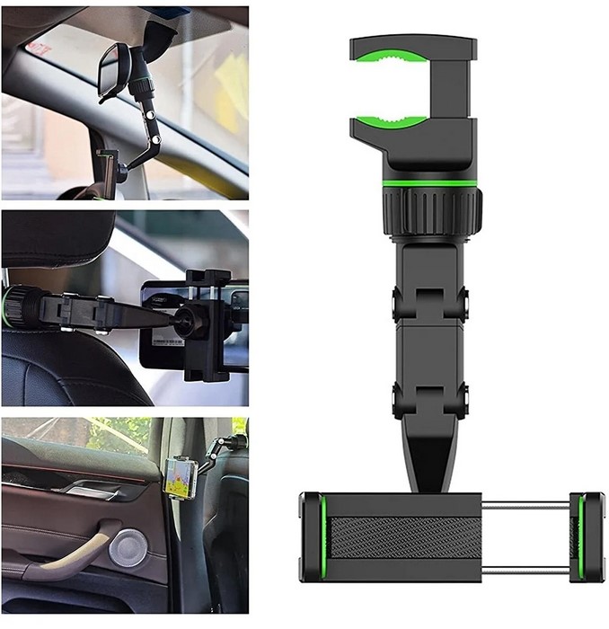 Zhltools Dikiz Aynası Telefon Tutucu Araç İçi Telefon Tutucu - Görsel 7