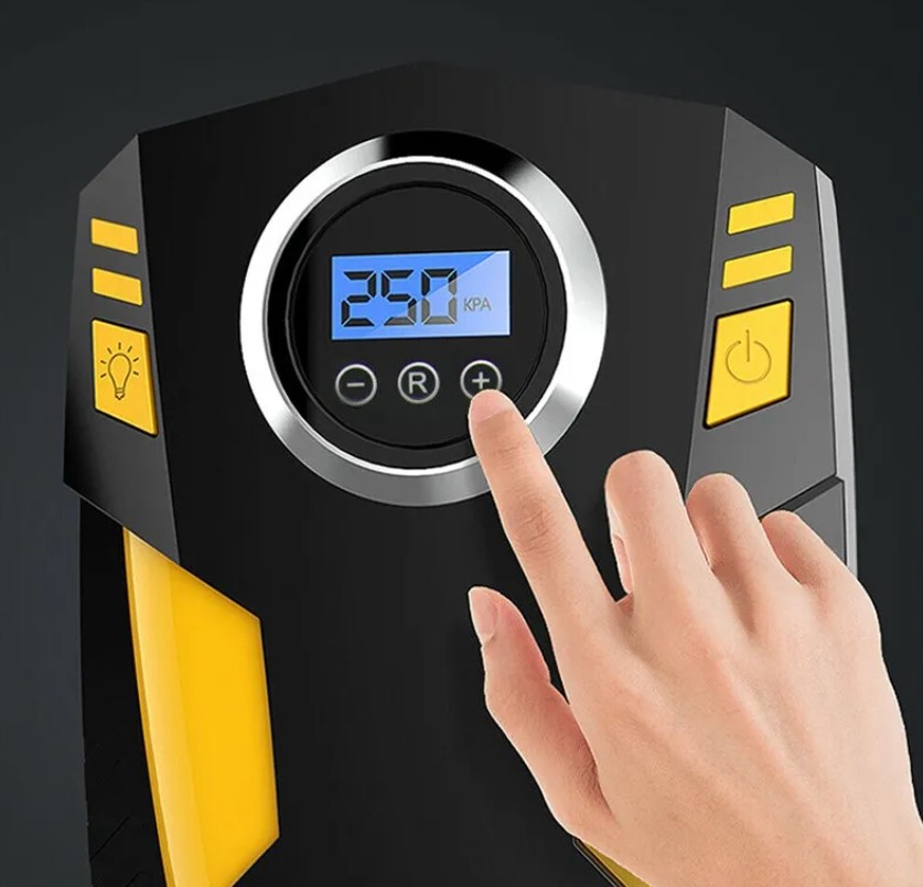 Zhltools 12V Dijital Ekranlı 150 Psi Lastik Hava şişirme Pompası ST-5002 - Görsel 6