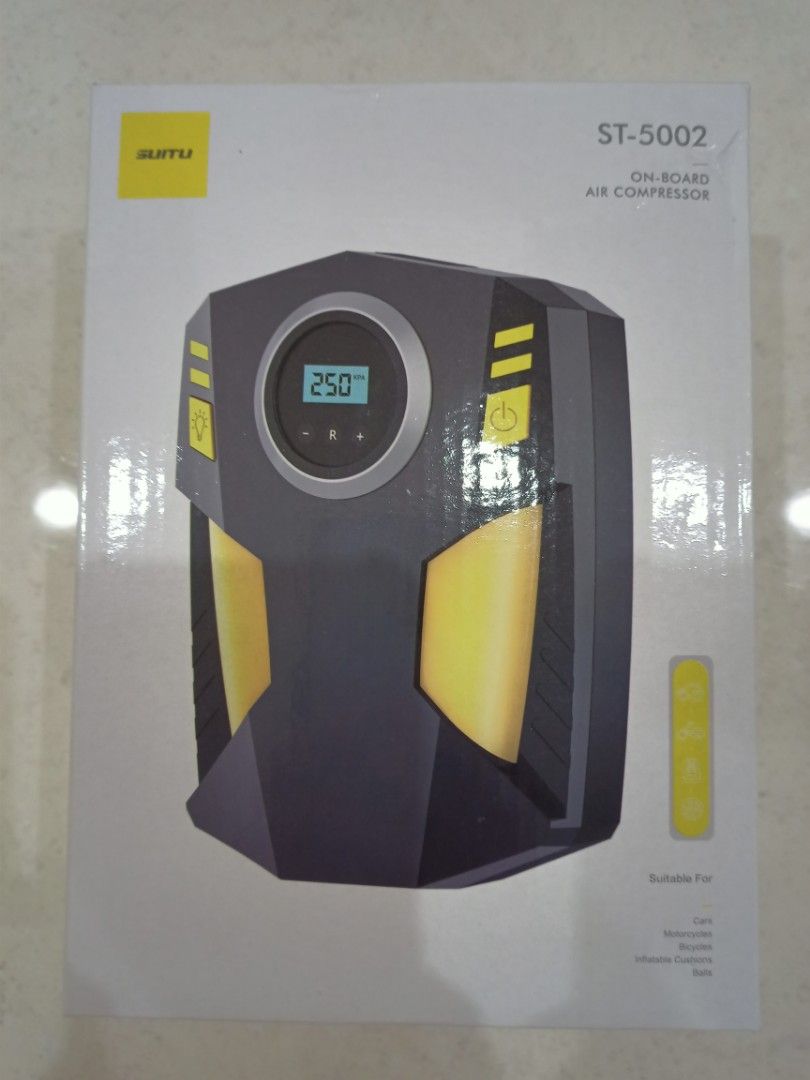 Zhltools 12V Dijital Ekranlı 150 Psi Lastik Hava şişirme Pompası ST-5002 - Görsel 8